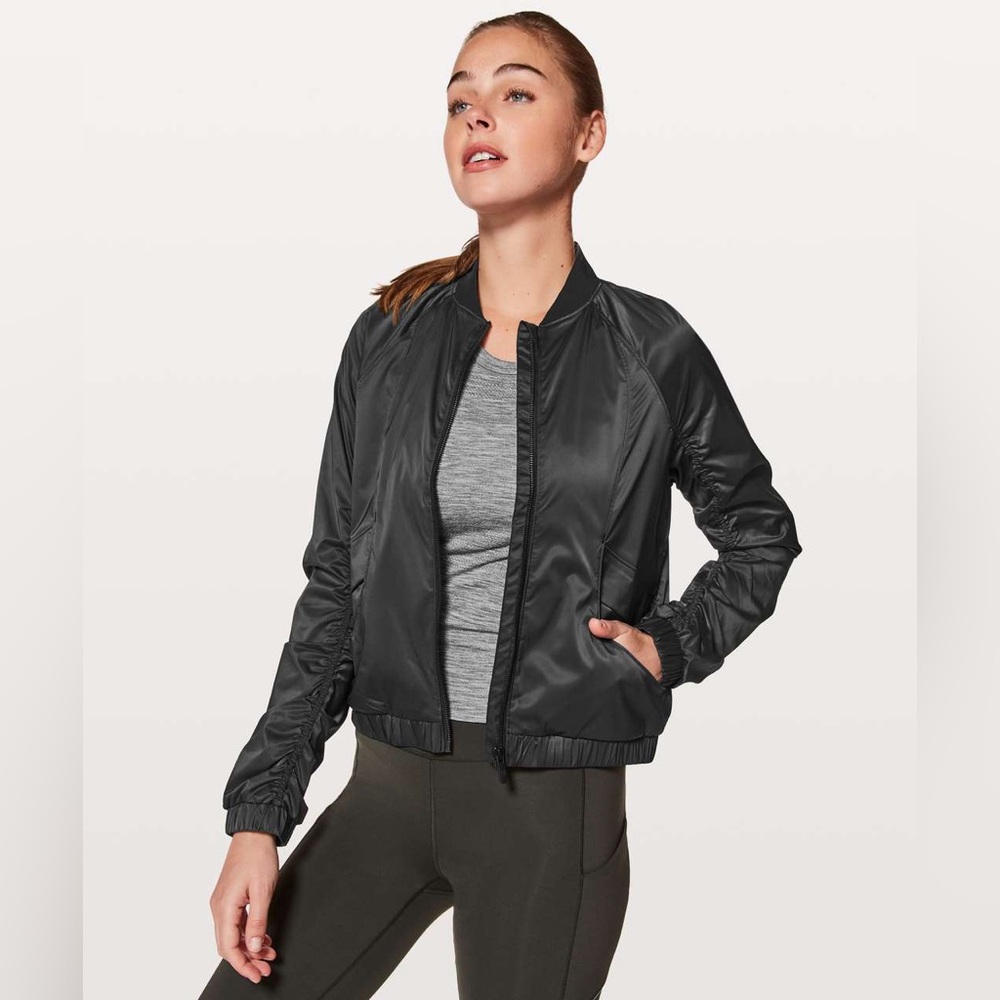 Lululemon Athletica Above the Clouds Bomber Jacket